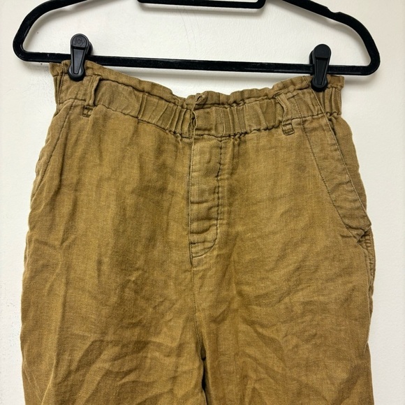Free People Like This Paper Bag Linen Pant - Picture 7 of 15